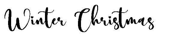 Winter Christmas字体