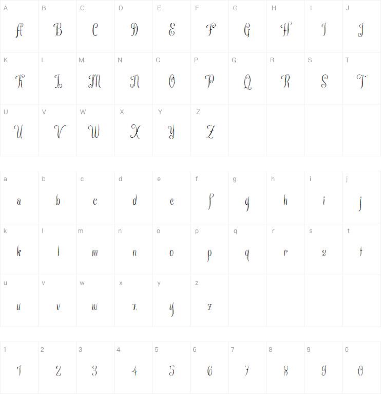 Winter Rosetta字体