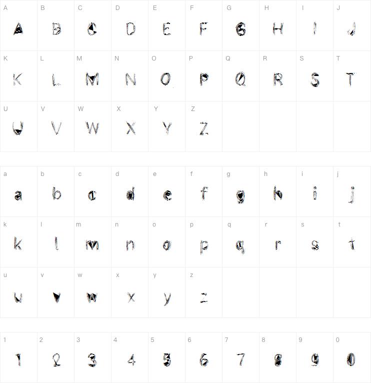 wire lakhey字体