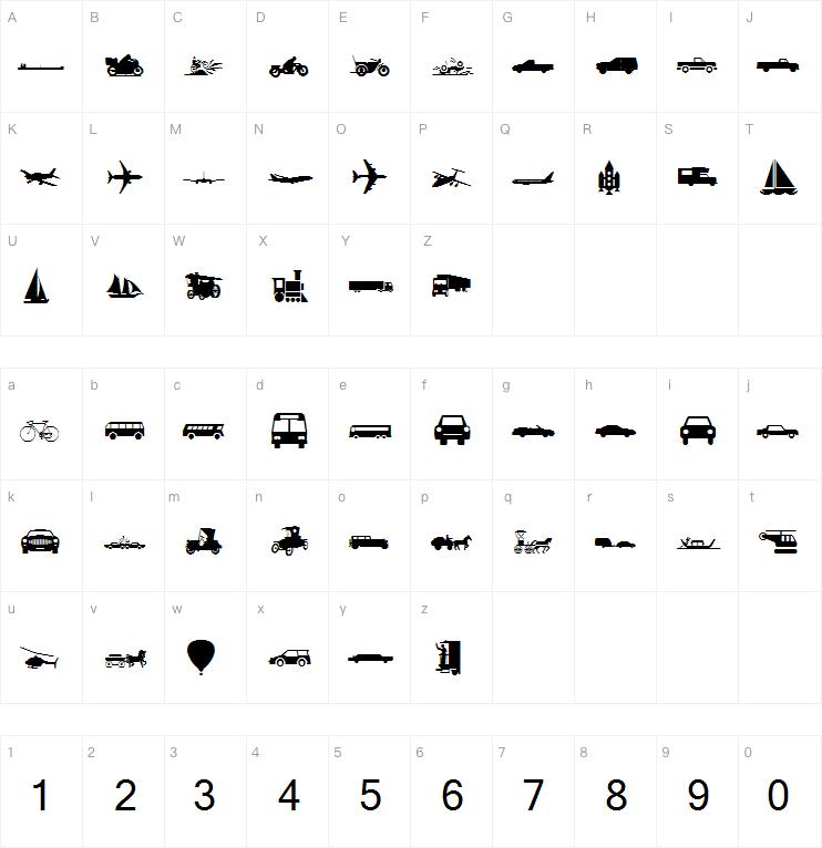 wmtransport1字体