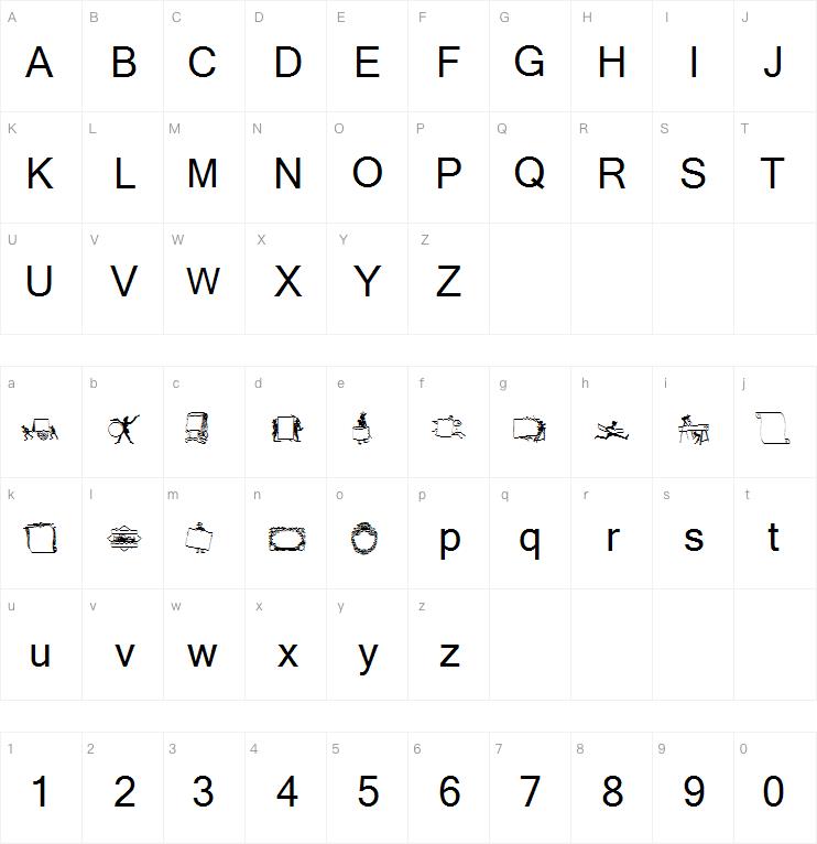 wmwritables字体