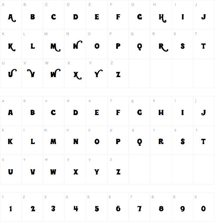 Wonderbar 2.0字体