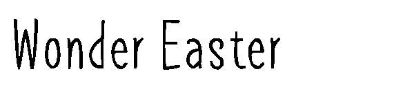 Wonder Easter字体