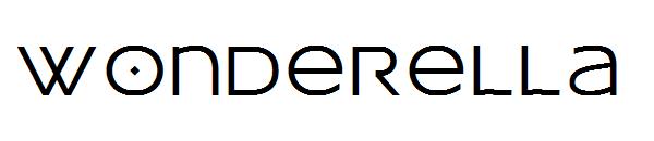 wonderella字体