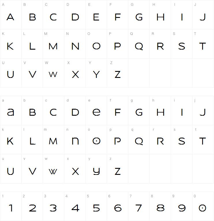 wonderella字体