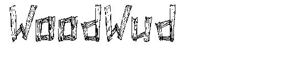 WoodWud字体