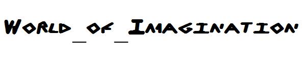 World_of_Imagination字体