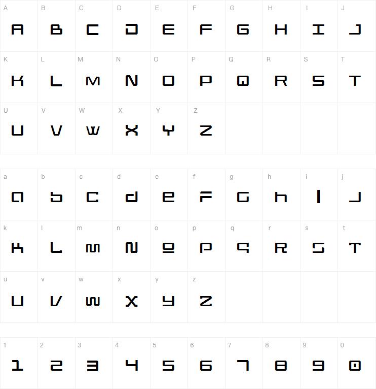 Wormbox Sharp字体