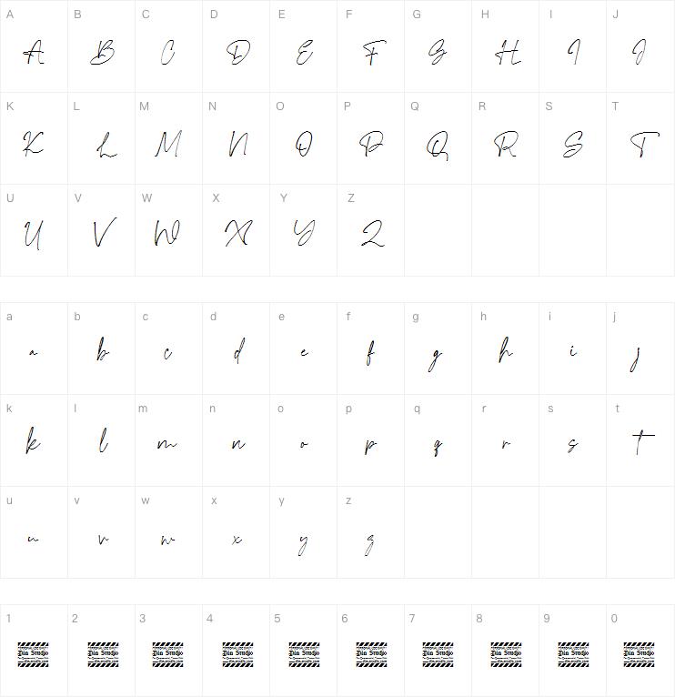 Writable Story字体