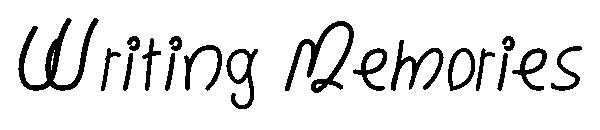 Writing Memories字体