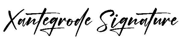 Xantegrode Signature