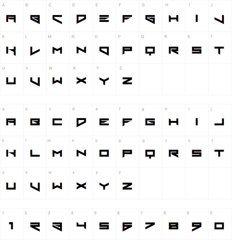 Xero's Theorem字体