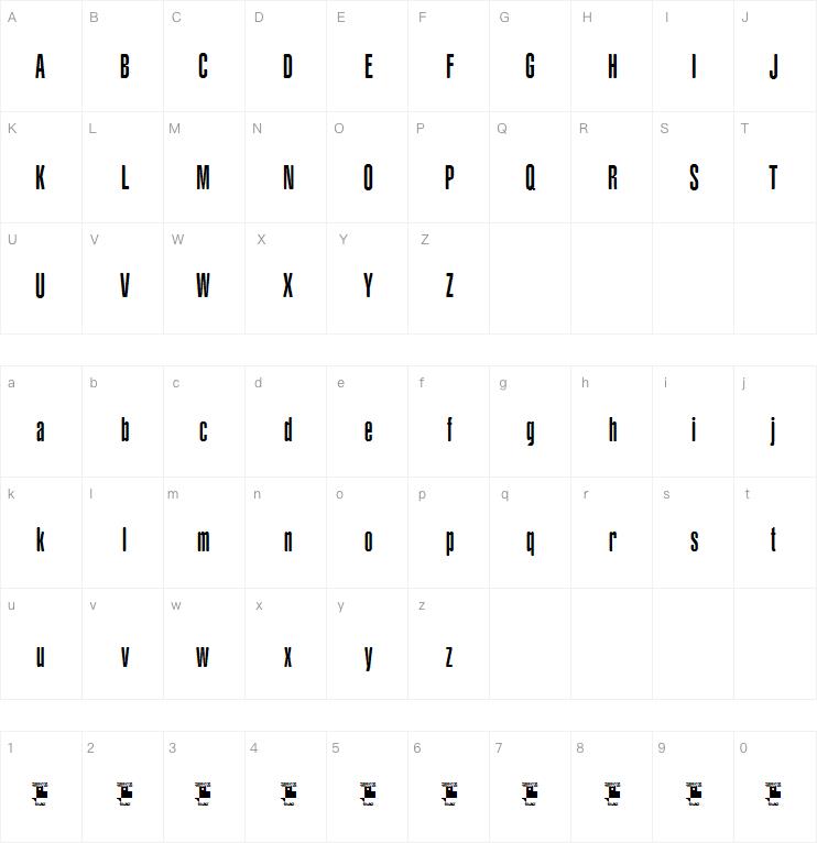 Yacarena Ultra FFP字体