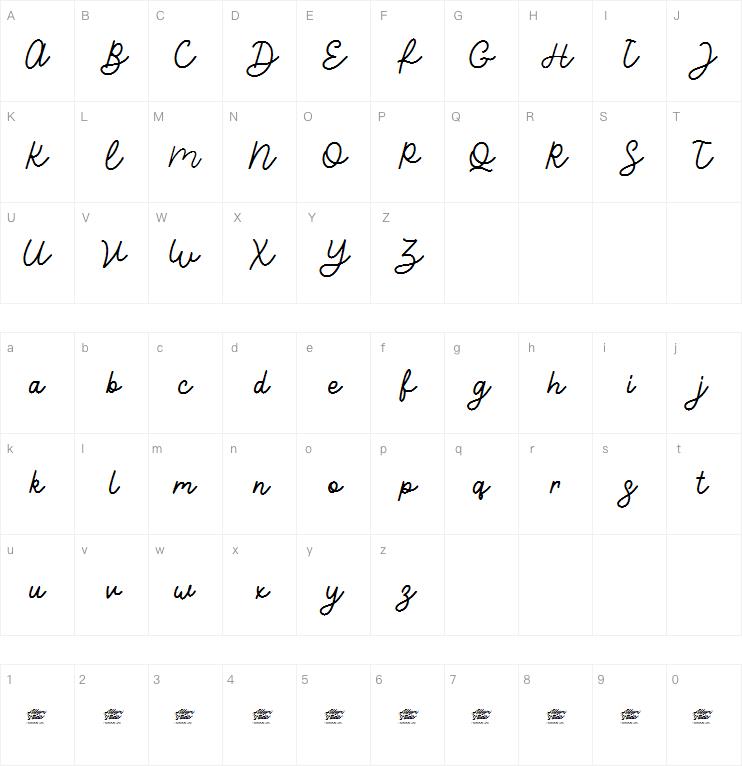 Yamatha字体