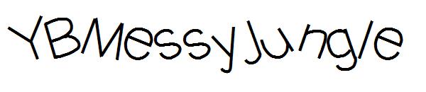 YBMessyJungle字体