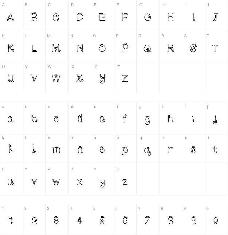 YBSnowStruck字体