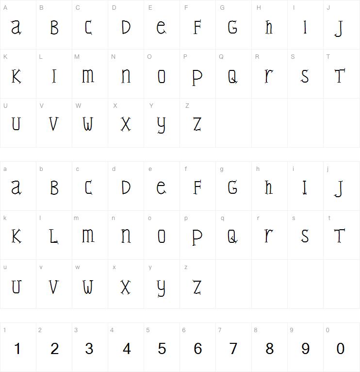 YBSticksAndStones字体