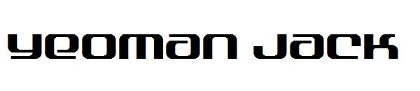 Yeoman Jack字体