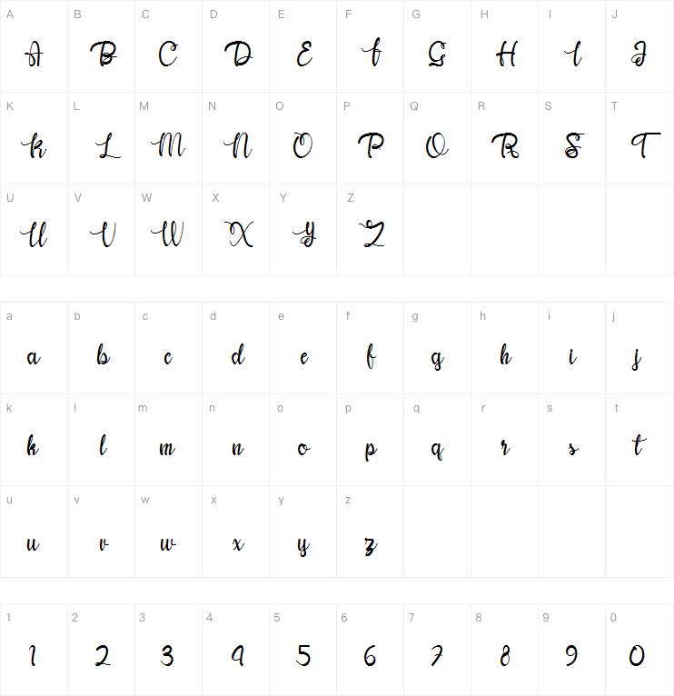 Yhulliantti字体