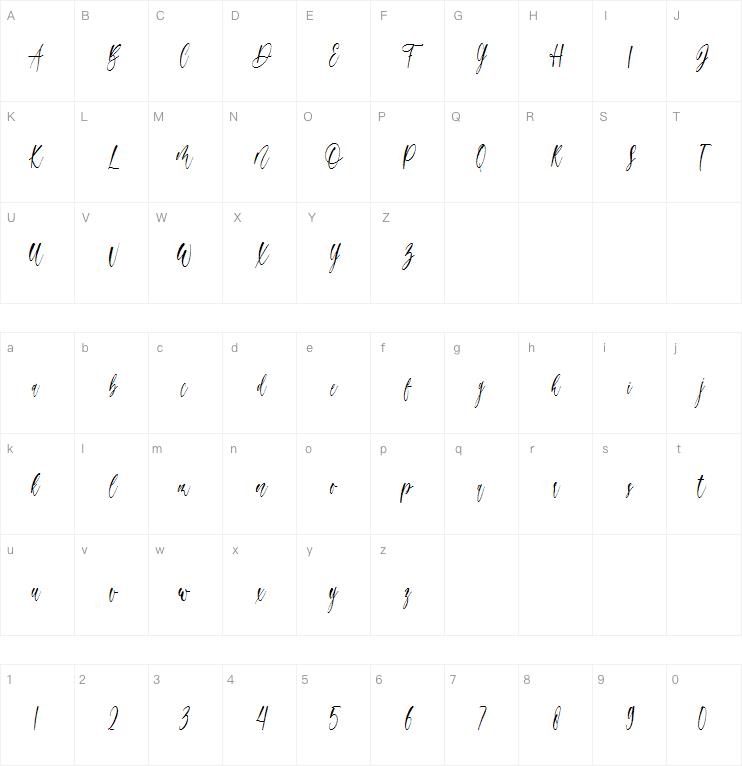 yoursong字体