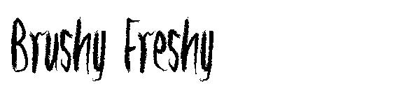 Brushy Freshy字体