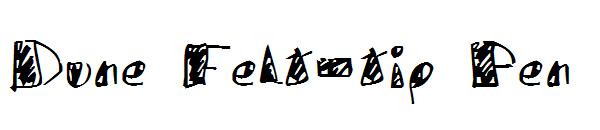 Dune Felt-tip Pen字体