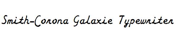 Smith-Corona Galaxie Typewriter字体