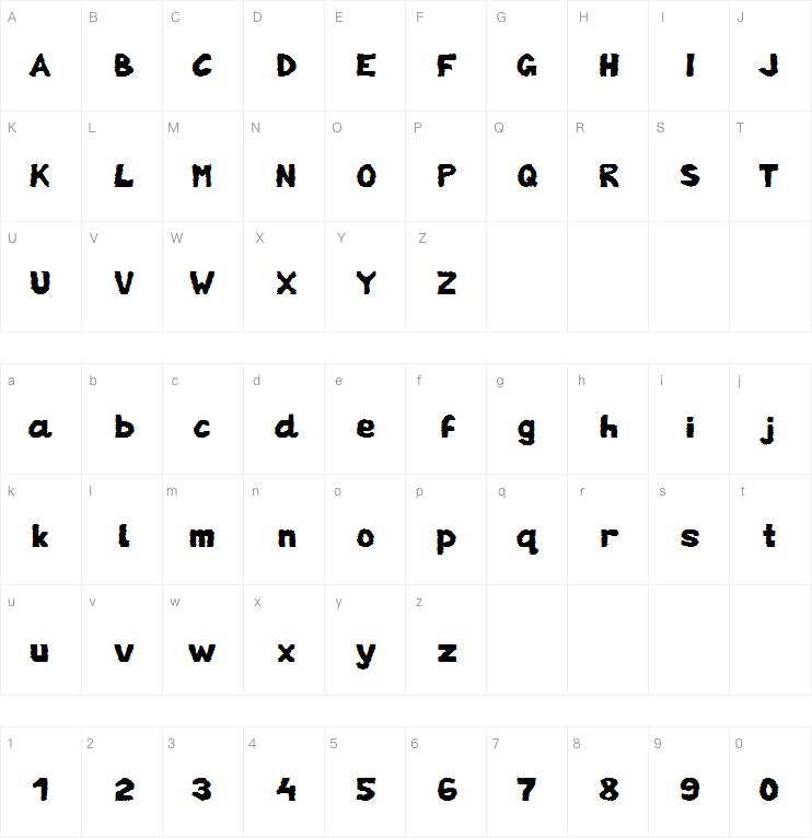 Torn Paper字体