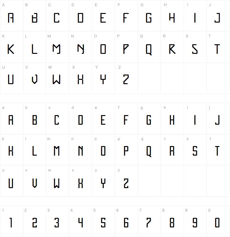 Zen Monolith字体