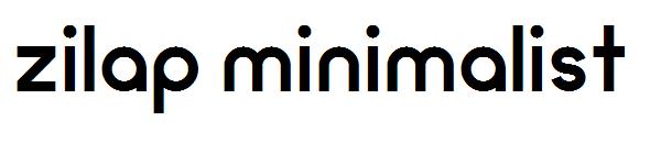 Zilap Minimalist字体