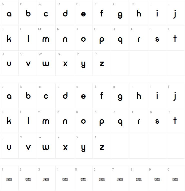 Zilap Minimalist字体