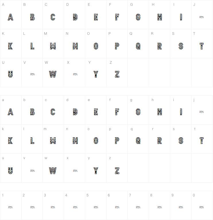 Zilap Precolombino字体
