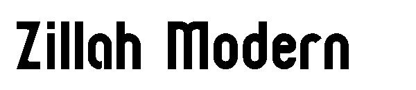 Zillah Modern字体