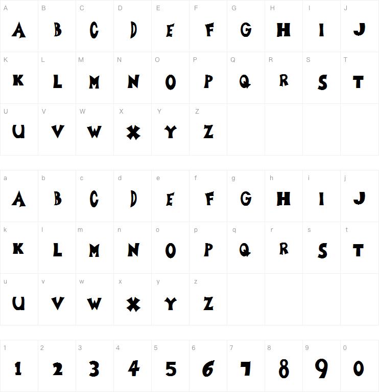 Zoboo Type字体