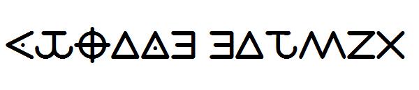 ZODIAC CIPHER字体