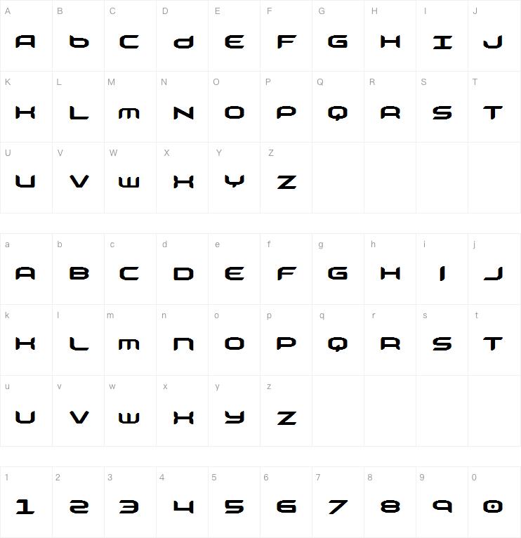 Zodiac Key字体