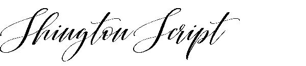 Shington Script