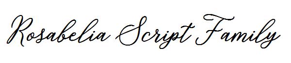 Rosabelia Script Family