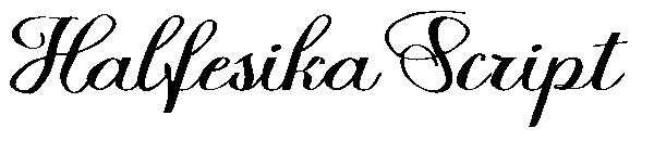 Halfesika Script