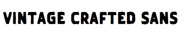 Vintage Crafted Sans