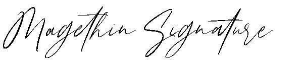 Magethin Signature