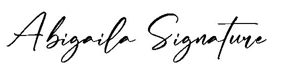 Abigaila Signature