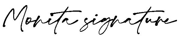 Monita signature