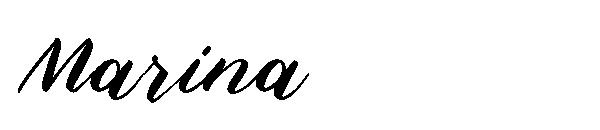 Marina字体