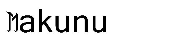 Makunu字体