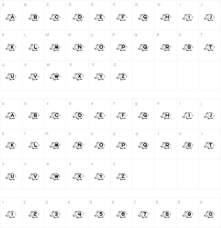 RMElephant4字体