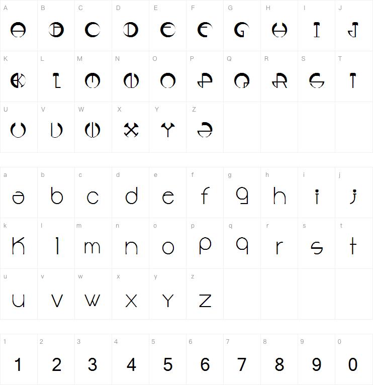 LMS DaQ's Circle of Love字体