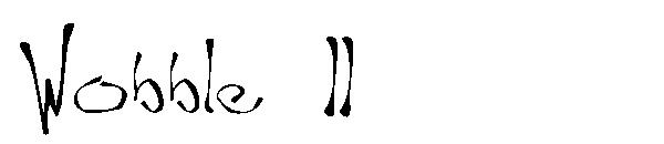 Wobble II字体