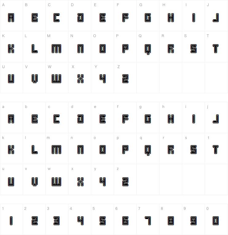 Zirconia字体