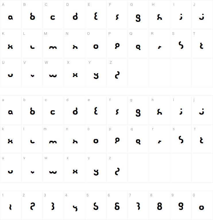 Duo Circle字体